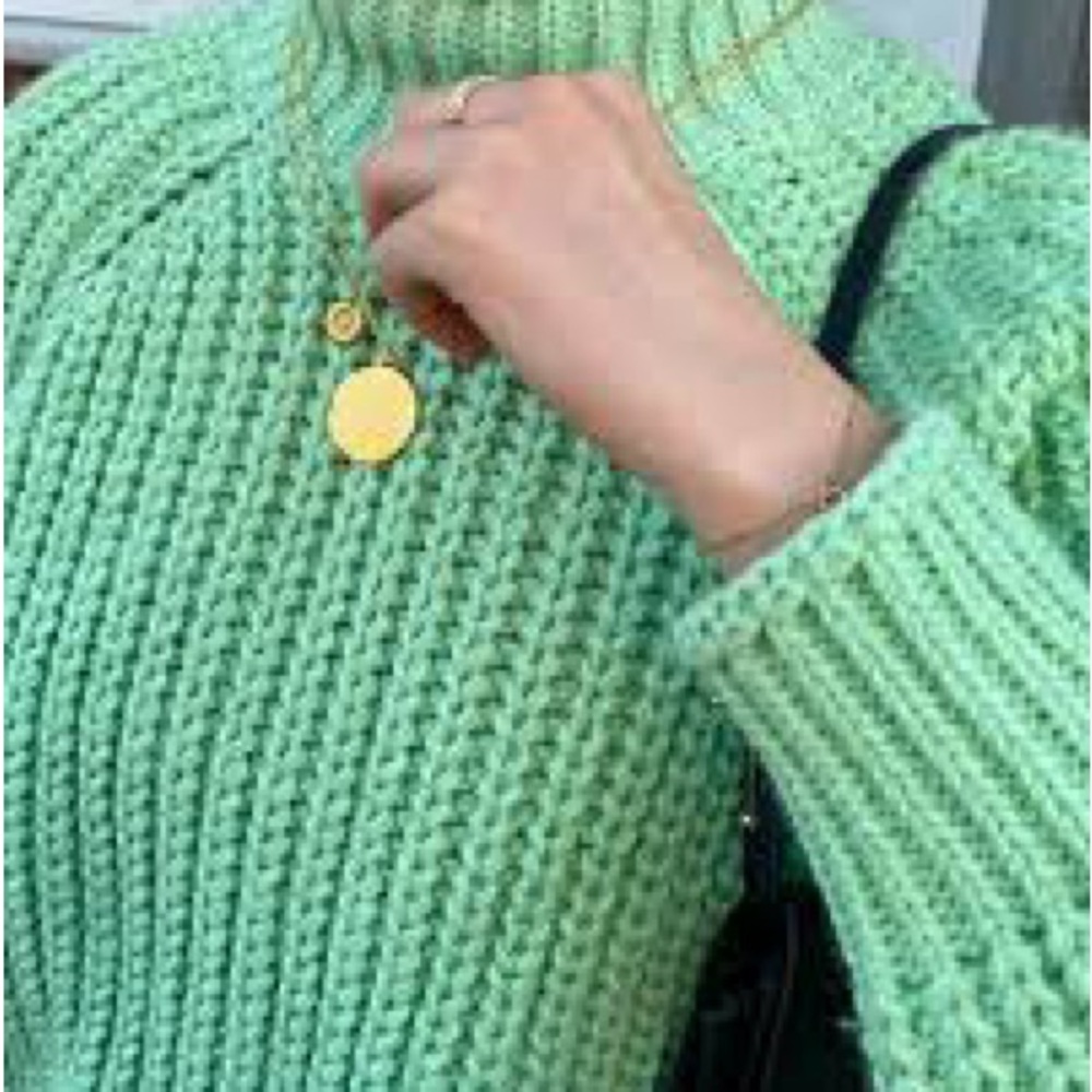 H&M Mint Green Knit Sweater